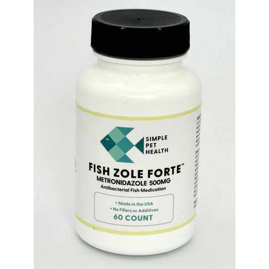 Fish Zole Forte™ - Metronidazole 500 mg 60 Count